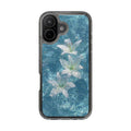 Floral Water Lily Clear Phone Case