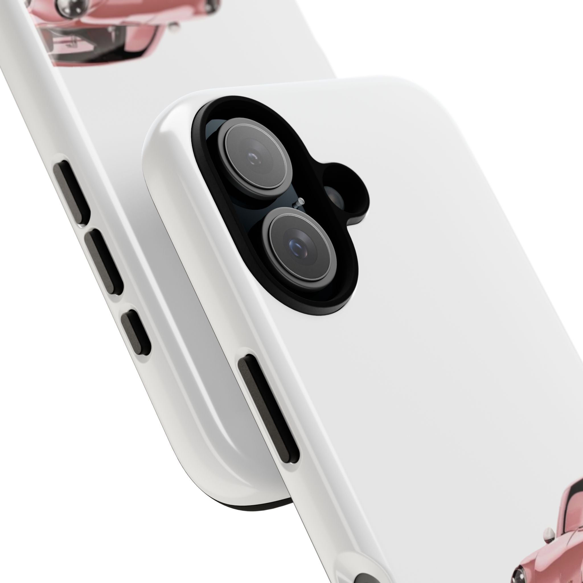 Porsche Pink Sports Car Phone Case - Stylish Automotive iPhone Cover