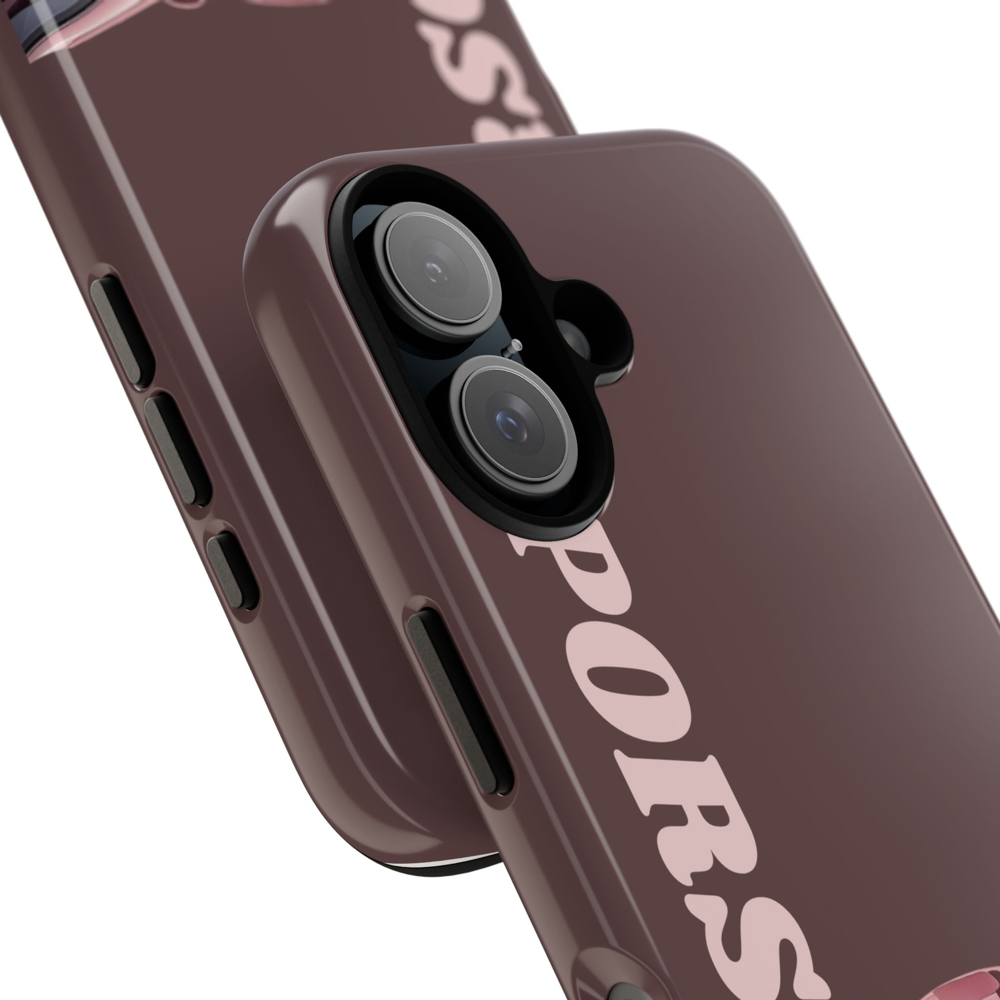 Pink Porsche Illustration Phone Case | iPhone Samsung