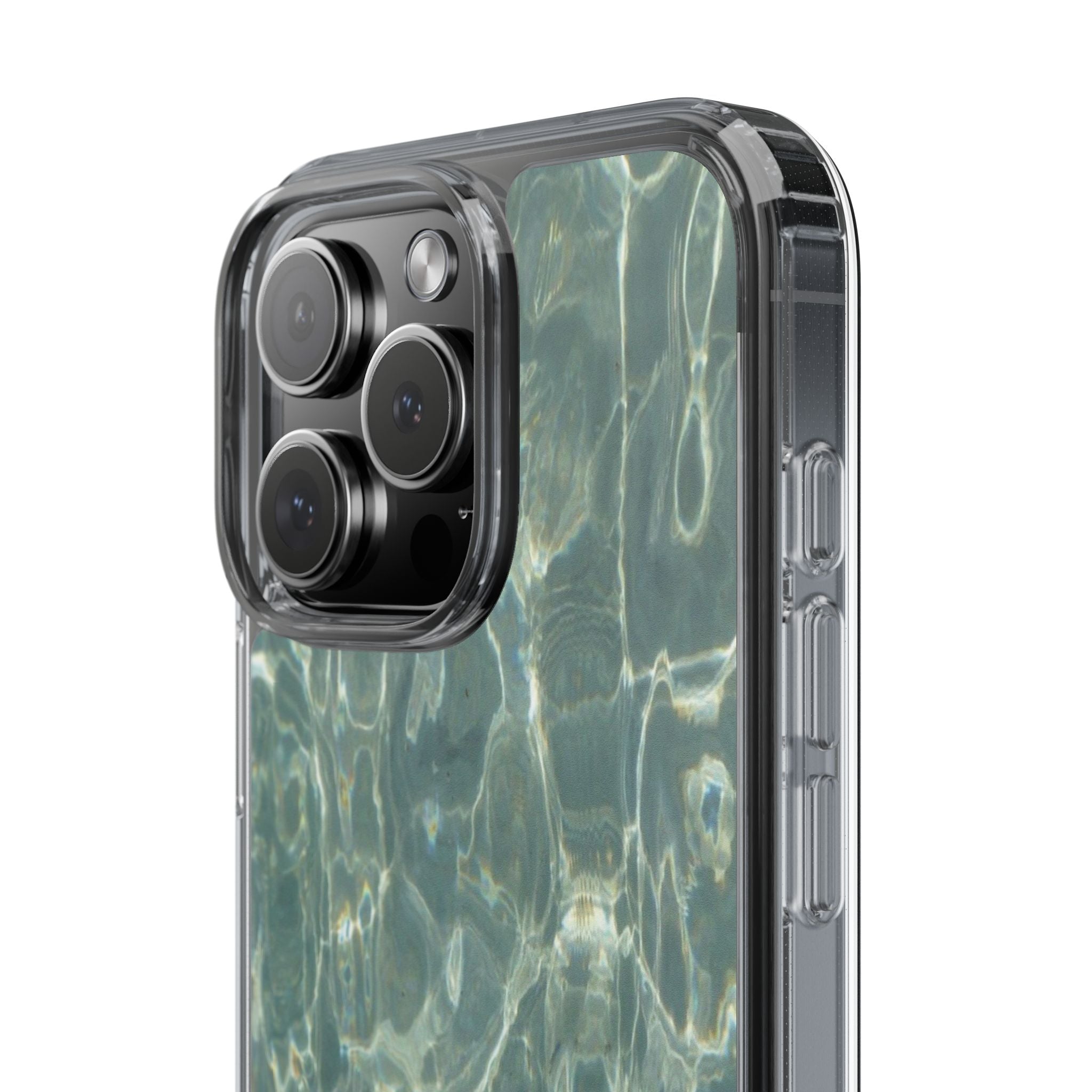Clear Case — Aqua Pool Water Pattern Phone Case