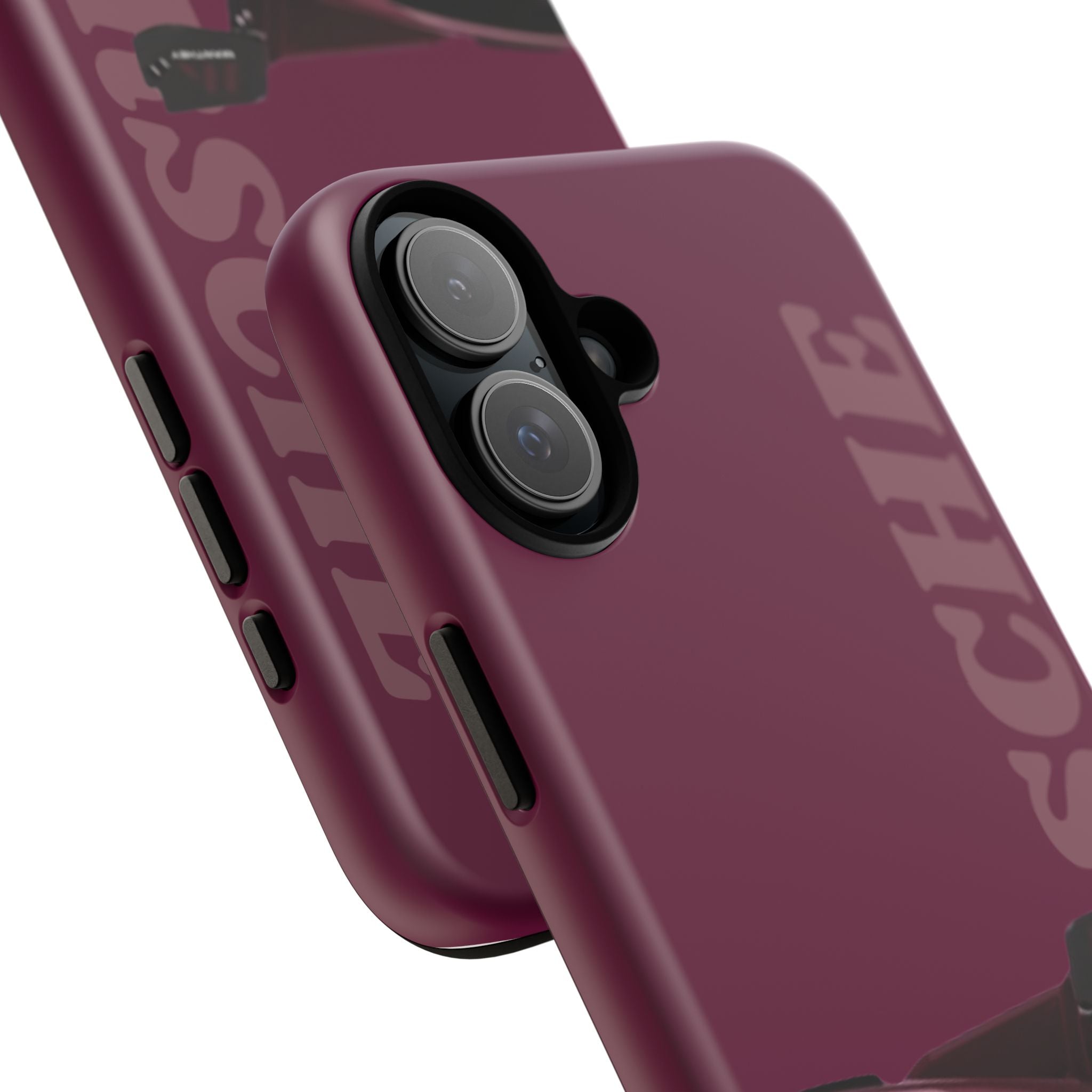 Burgundy Porsche Rear Profile Phone Case | Tough Cases