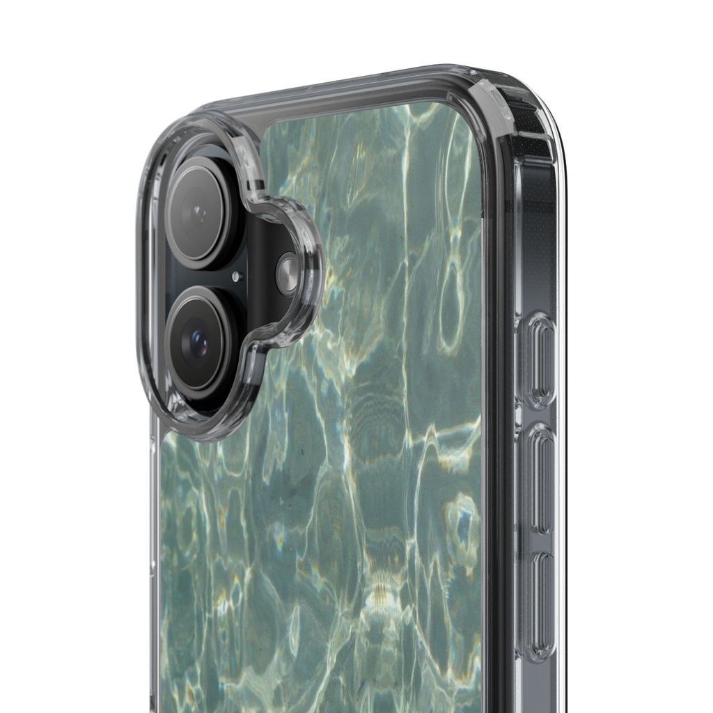Clear Case — Aqua Pool Water Pattern Phone Case