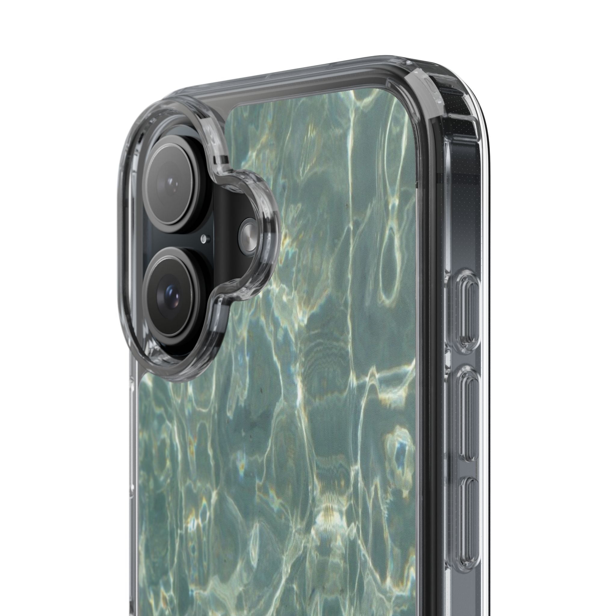 Clear Case — Aqua Pool Water Pattern Phone Case