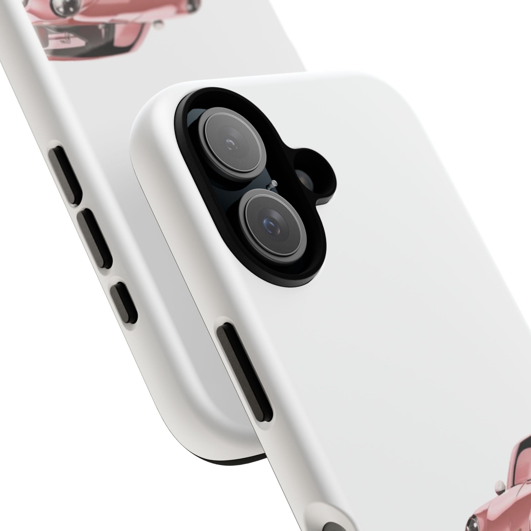 Porsche Pink Sports Car Phone Case - Stylish Automotive iPhone Cover