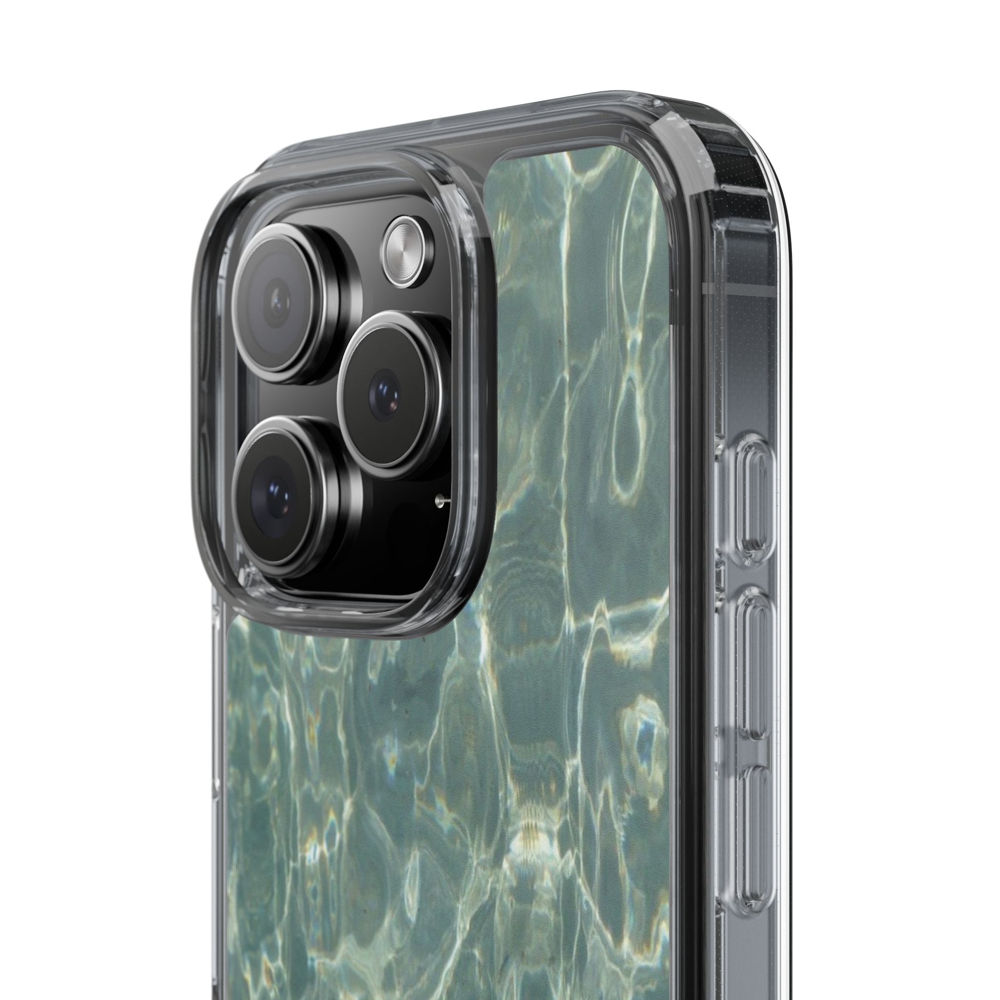 Clear Case — Aqua Pool Water Pattern Phone Case