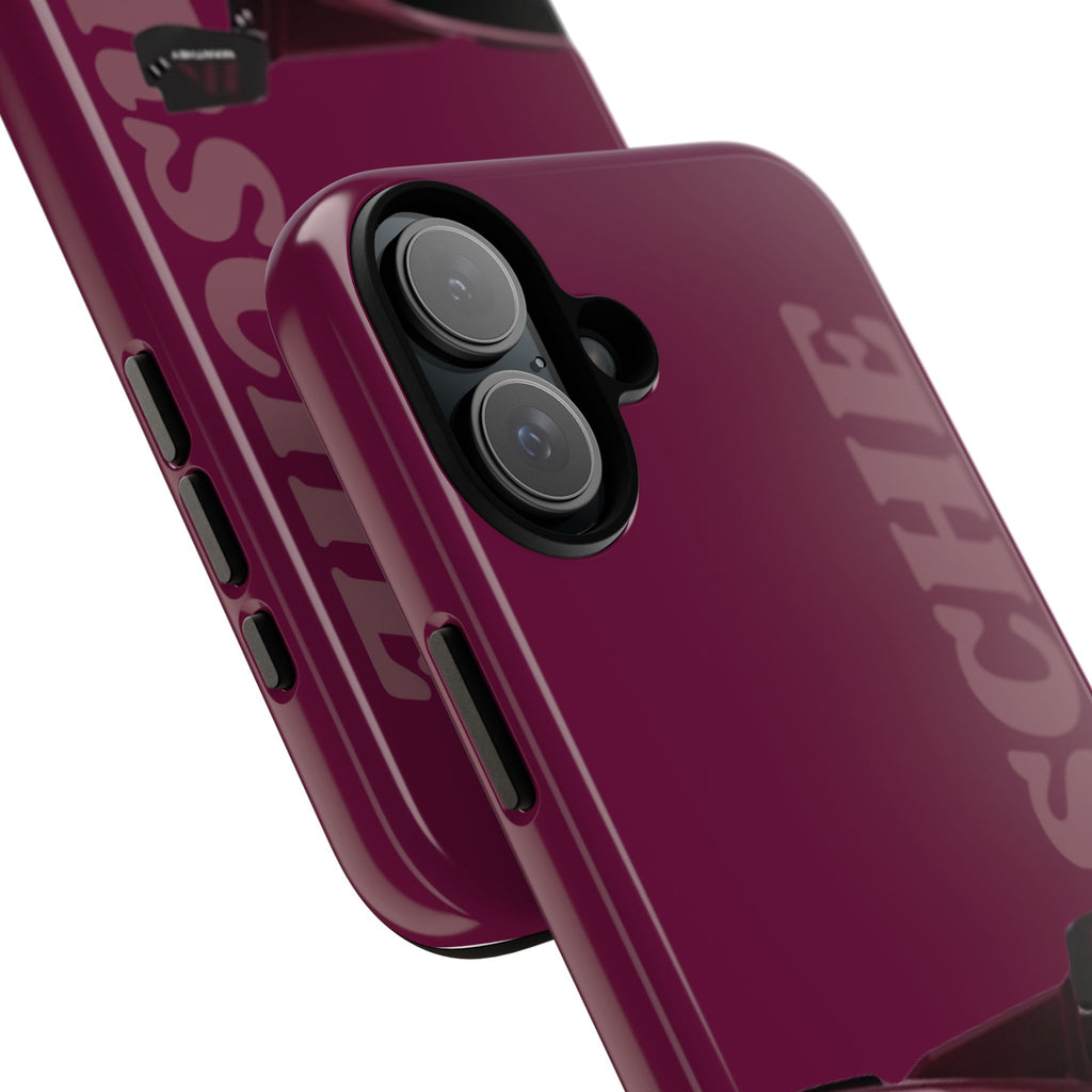 Burgundy Porsche Rear Profile Phone Case | Tough Cases