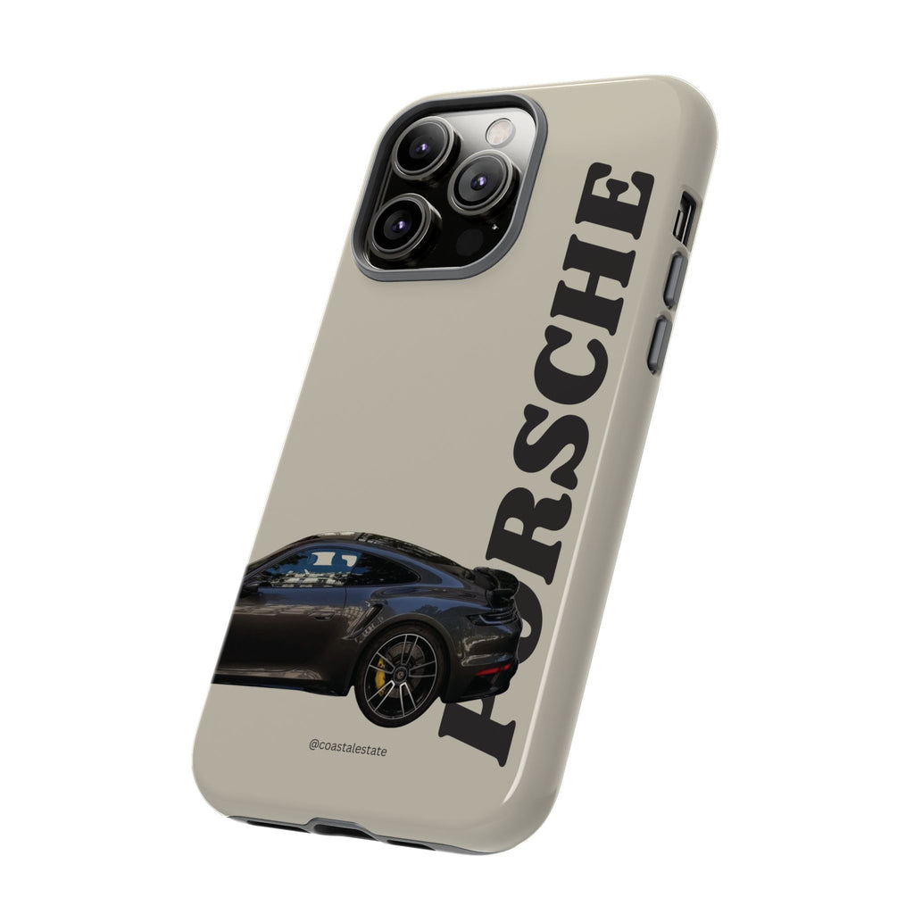 Black Porsche Side Profile Phone Case | Tough Protective Phone Case