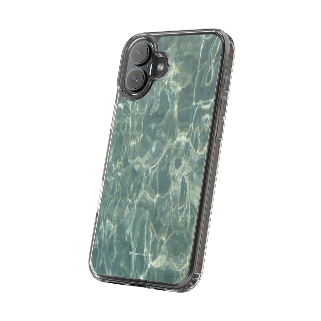 Clear Case — Aqua Pool Water Pattern Phone Case