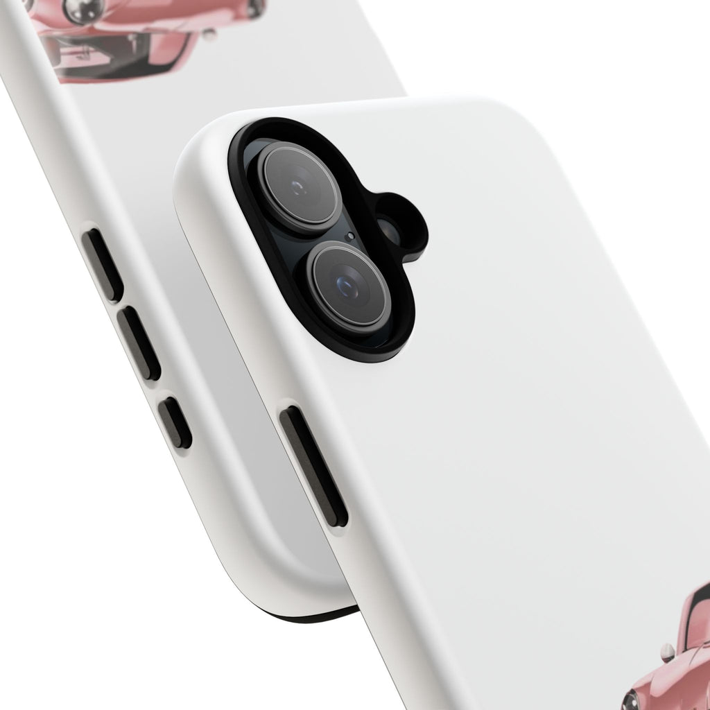 Porsche Pink Sports Car Phone Case - Stylish Automotive iPhone Cover