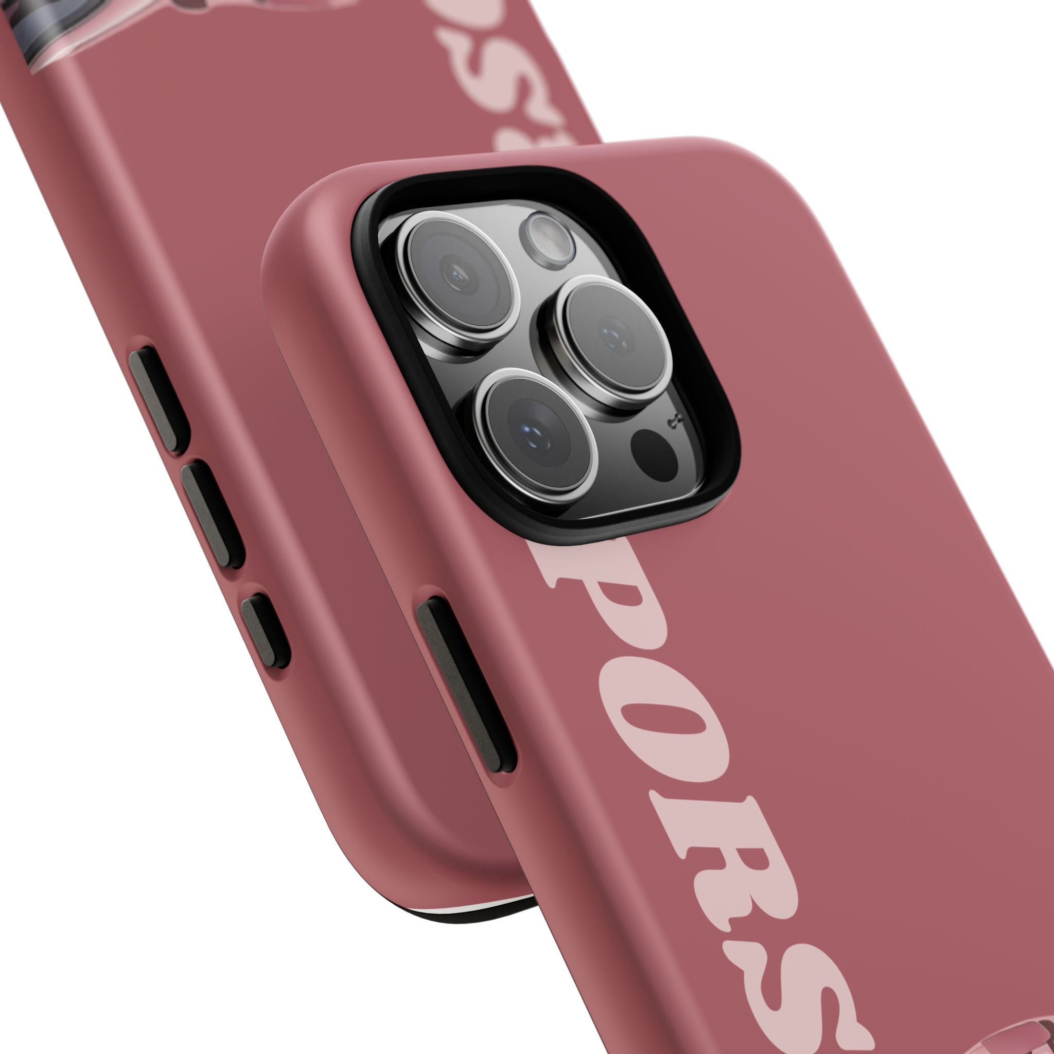 Pink Porsche Graphic Tough Case | Sport Car Phone Cover