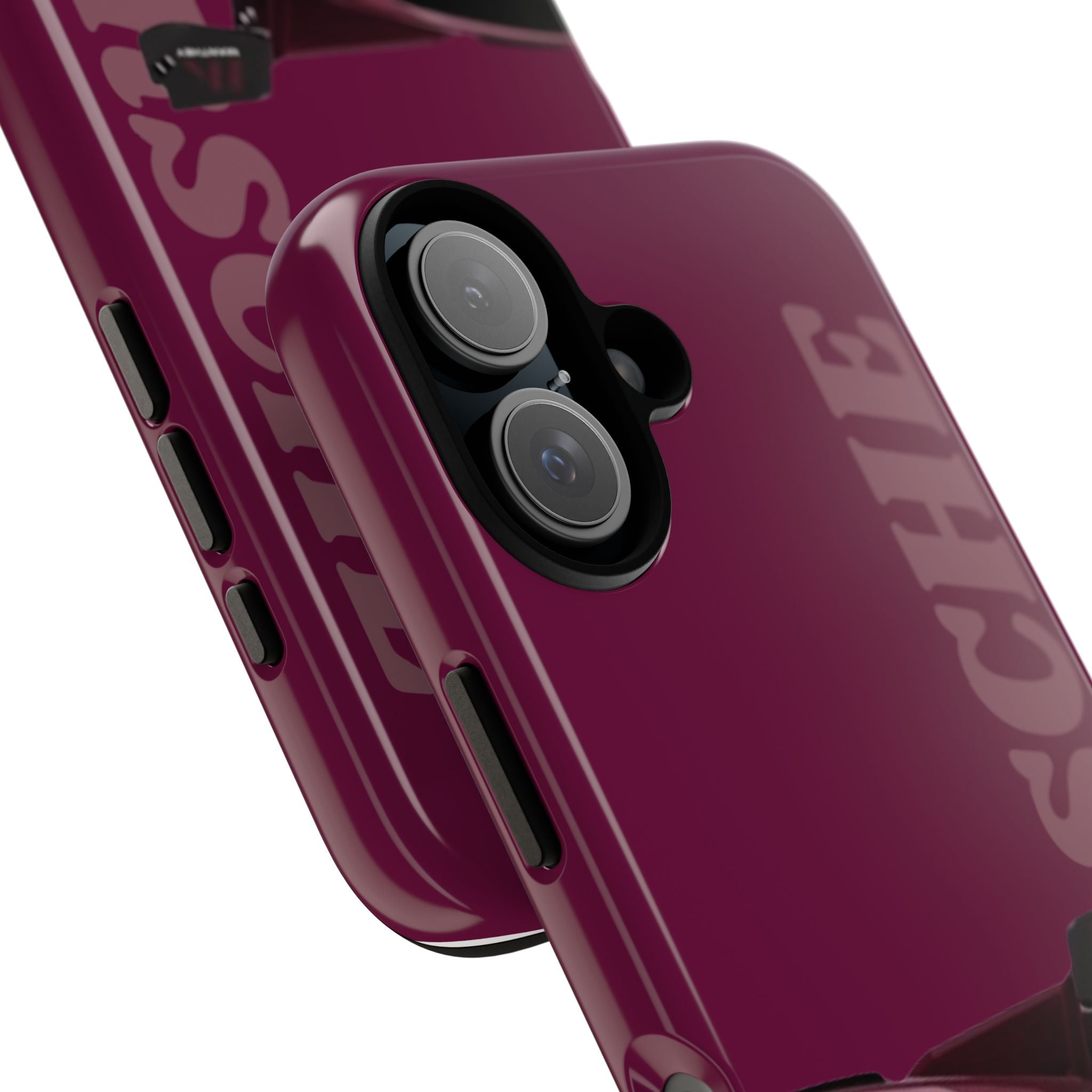 Burgundy Porsche Rear Profile Phone Case | Tough Cases