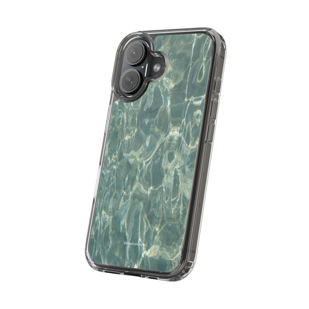 Clear Case — Aqua Pool Water Pattern Phone Case
