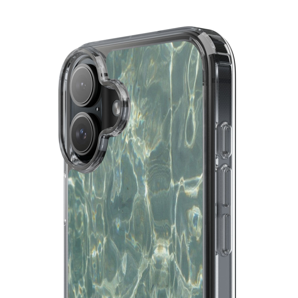 Clear Case — Aqua Pool Water Pattern Phone Case