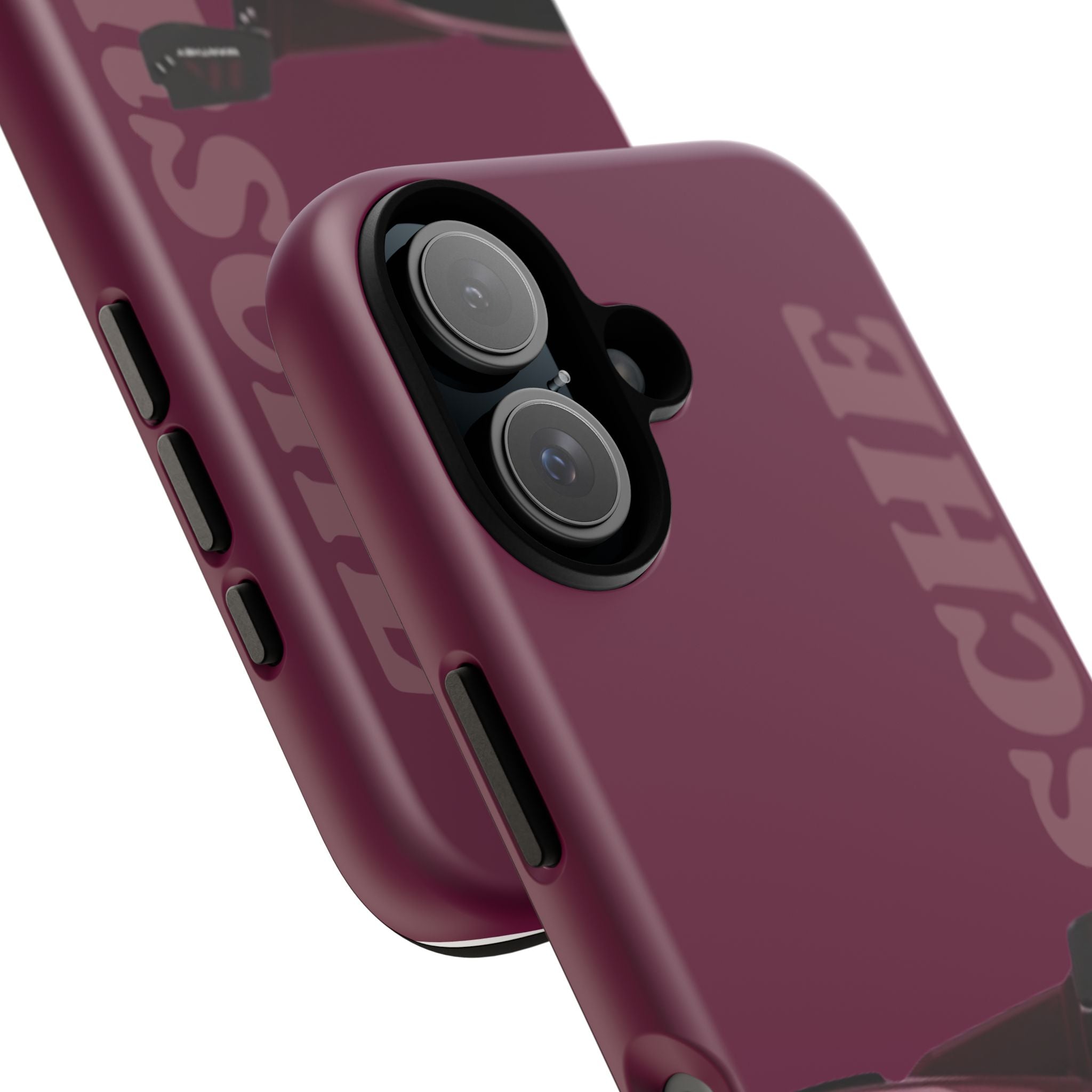 Burgundy Porsche Rear Profile Phone Case | Tough Cases