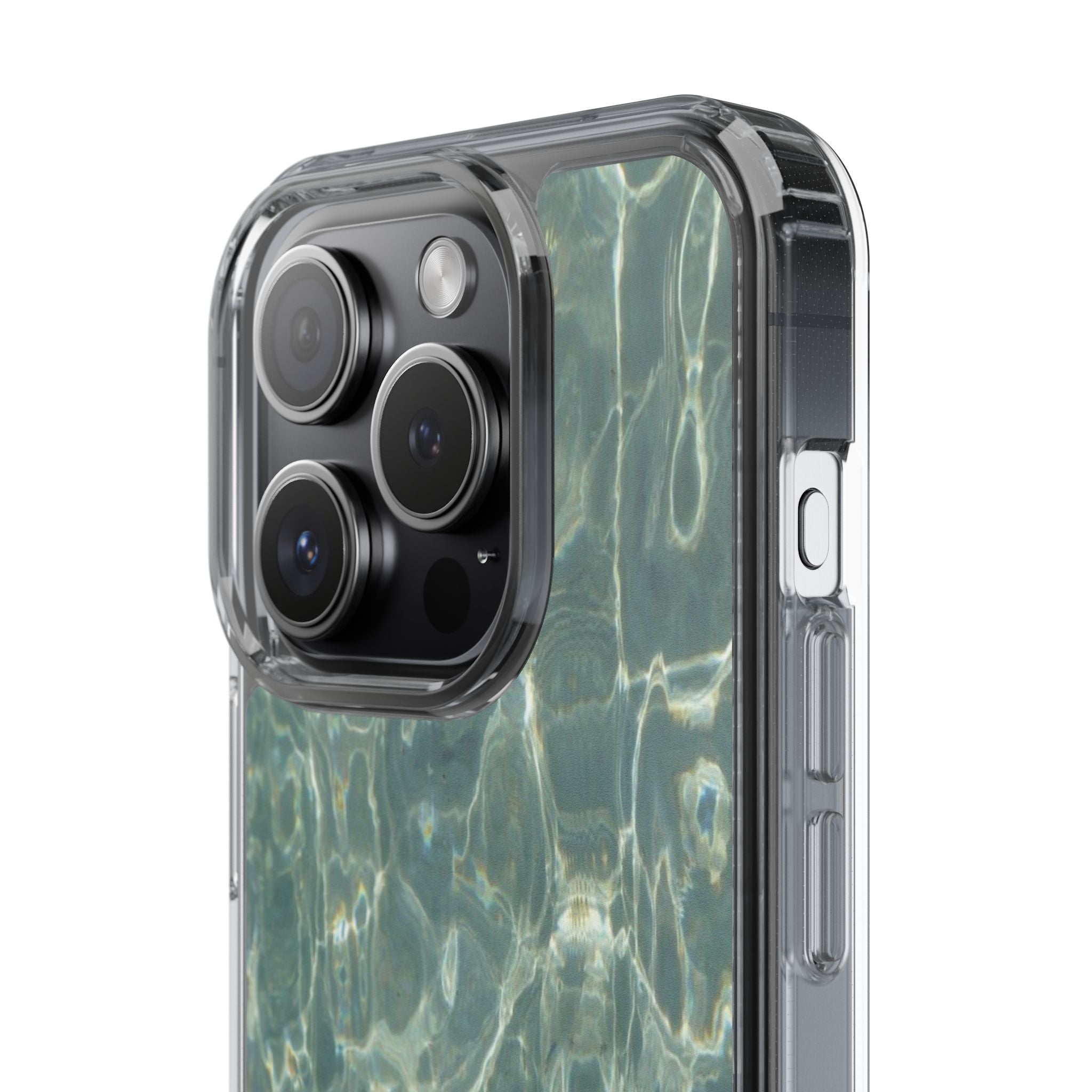 Clear Case — Aqua Pool Water Pattern Phone Case
