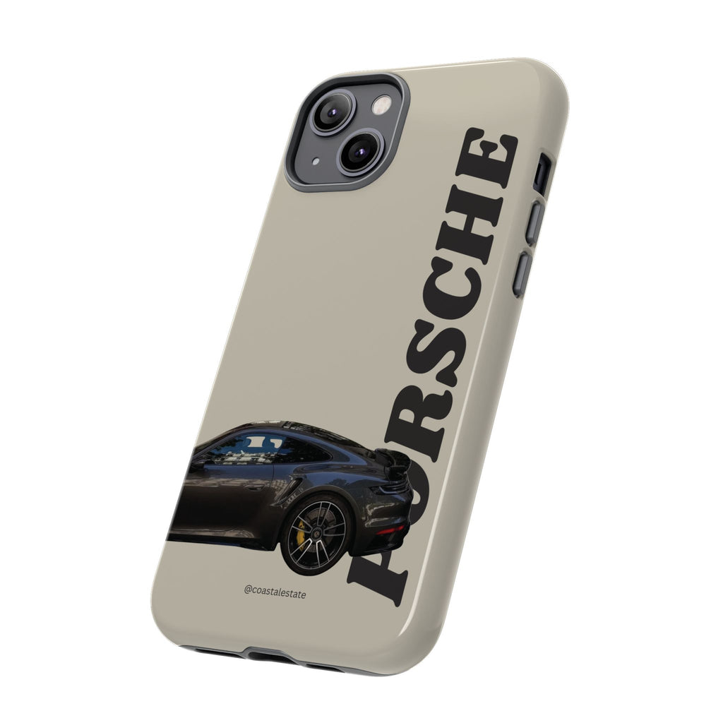 Black Porsche Side Profile Phone Case | Tough Protective Phone Case