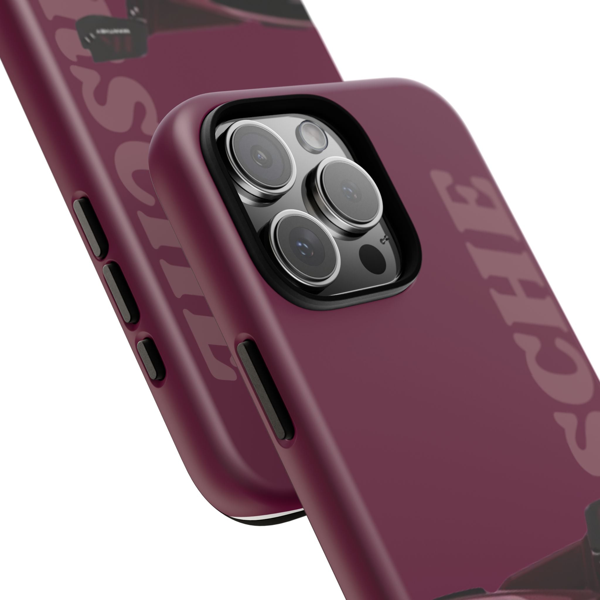 Burgundy Porsche Rear Profile Phone Case | Tough Cases