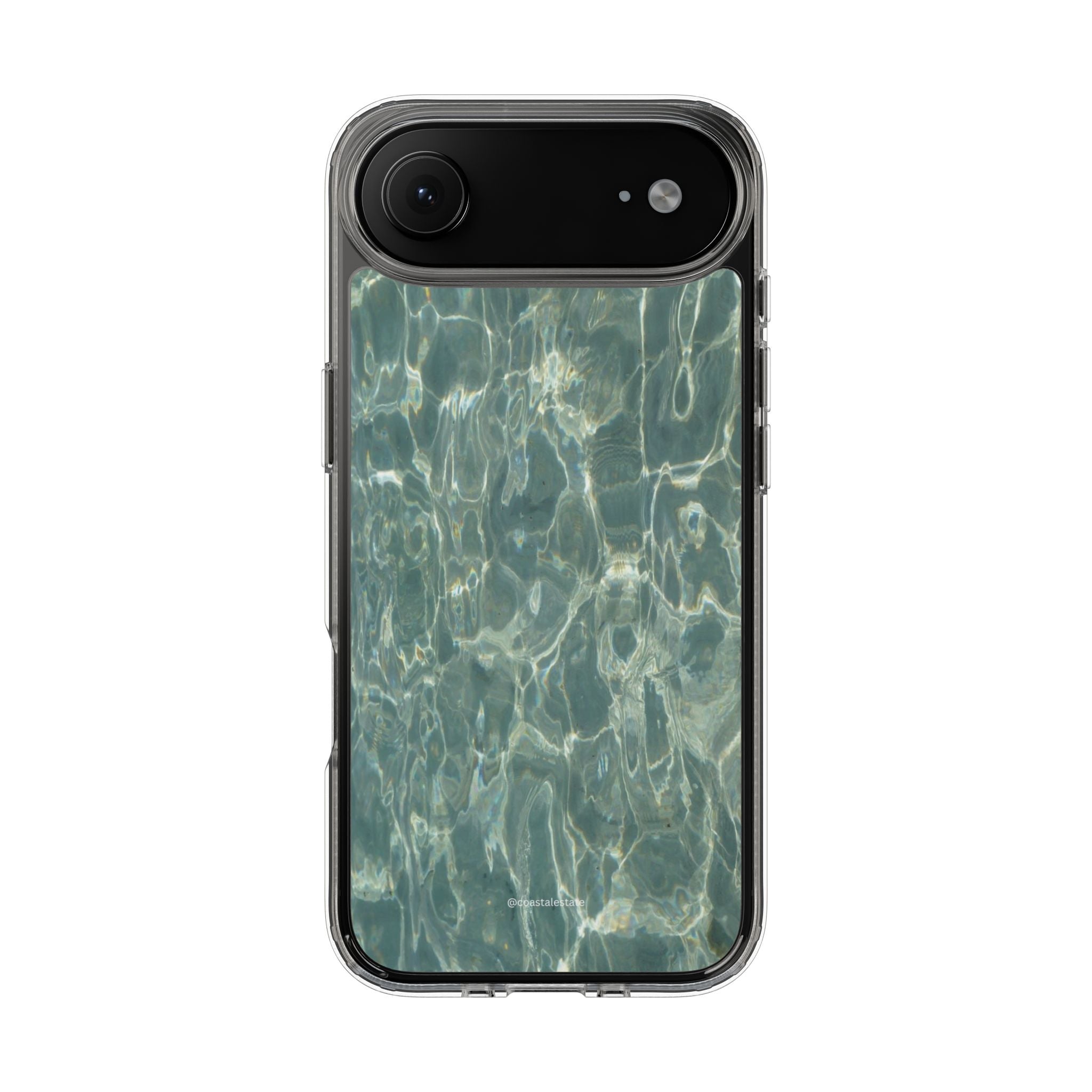 Clear Case — Aqua Pool Water Pattern Phone Case