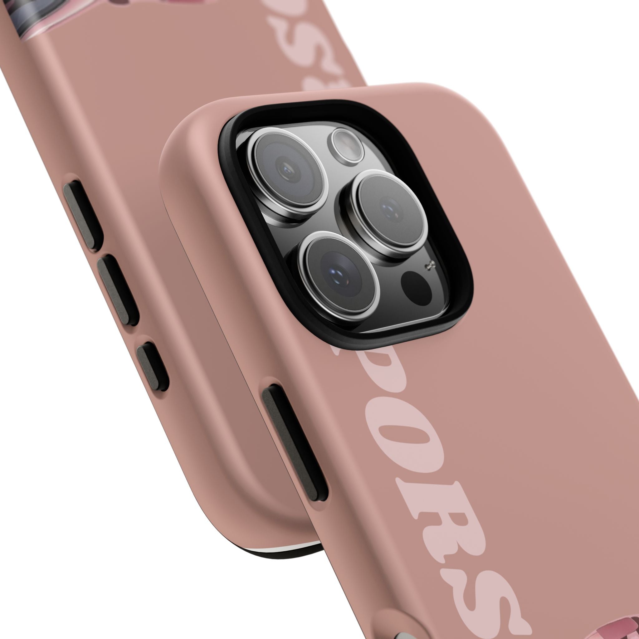 Pink Porsche Illustration phone case | Porsche phone case