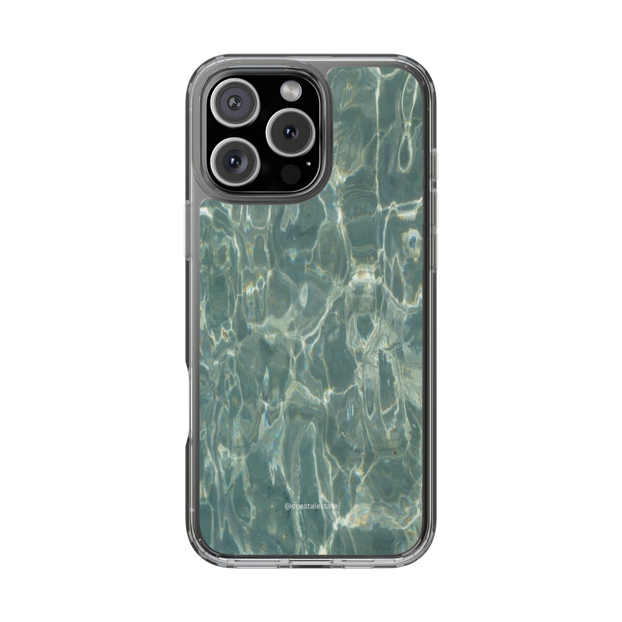 Clear Case — Aqua Pool Water Pattern Phone Case
