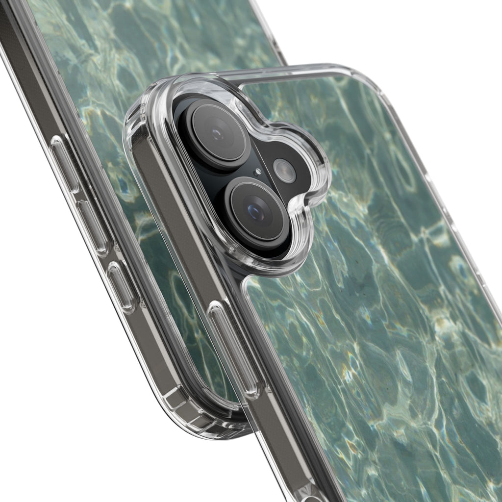 Clear Case — Aqua Pool Water Pattern Phone Case