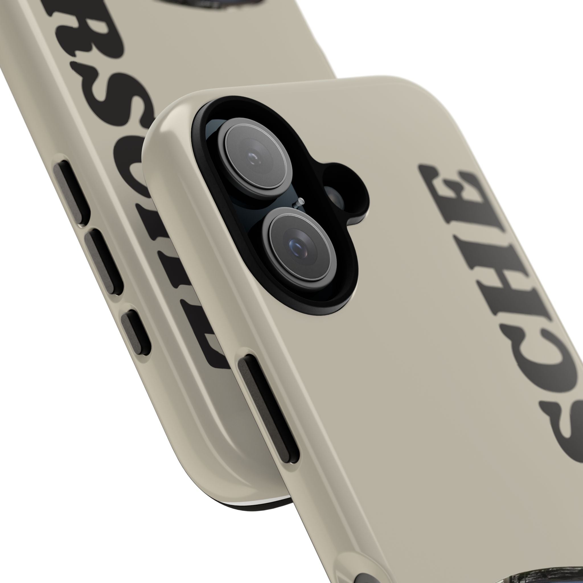 Black Porsche Side Profile Phone Case | Tough Protective Phone Case