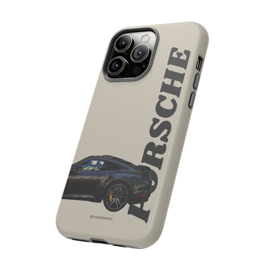 Black Porsche Side Profile Phone Case | Tough Protective Phone Case