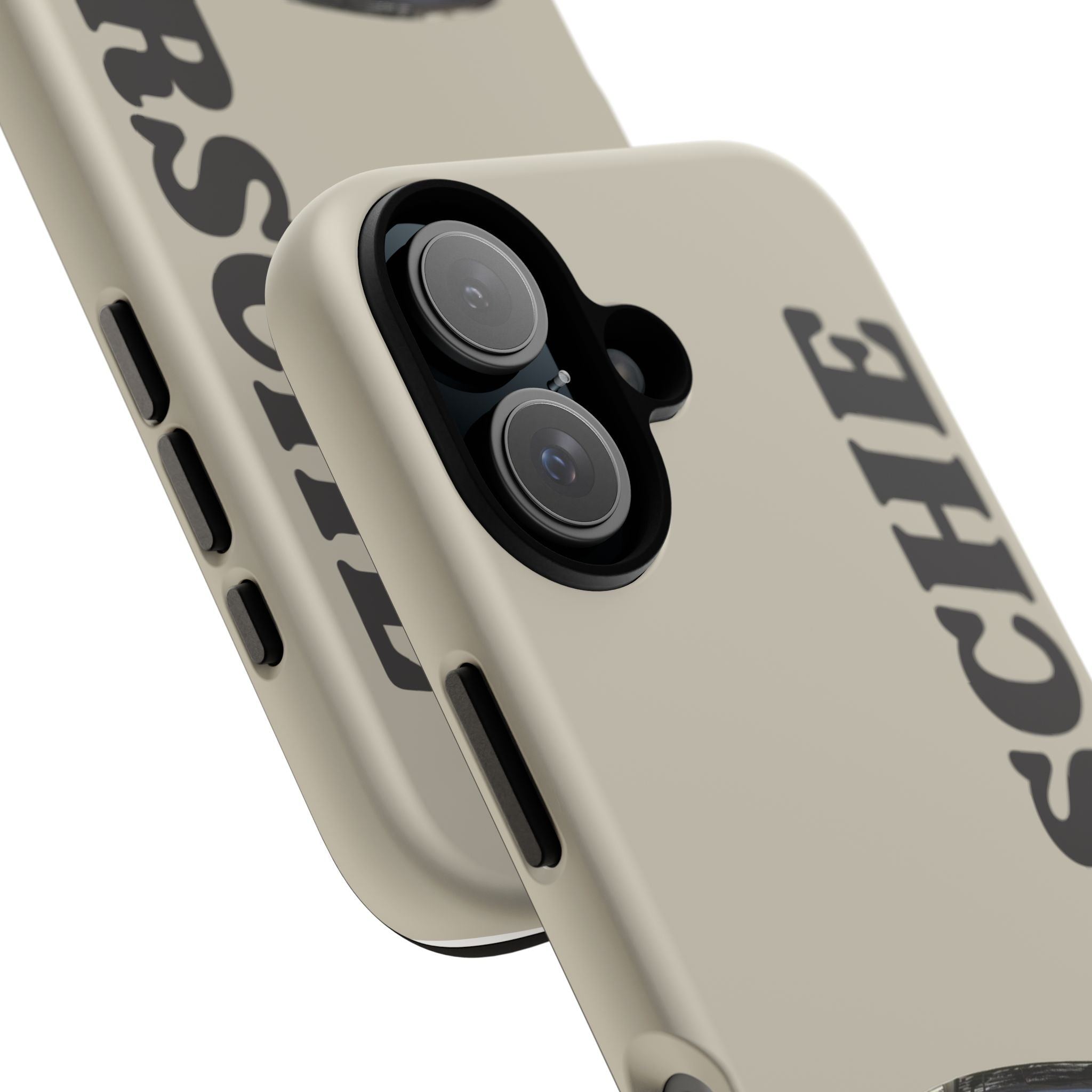 Black Porsche Side Profile Phone Case | Tough Protective Phone Case