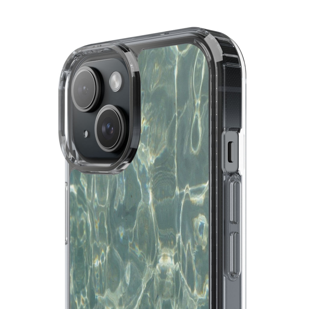 Clear Case — Aqua Pool Water Pattern Phone Case